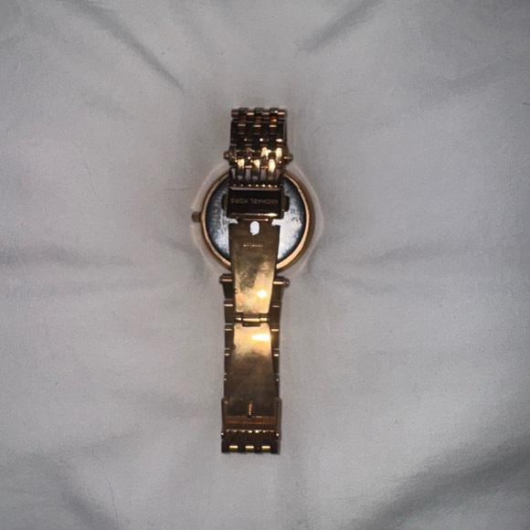 Michael Kors Rose Gold Watch with Crystal Accents - Picture 2 of 3